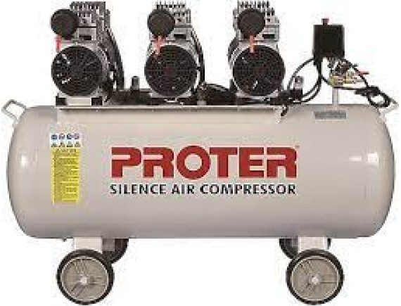 PROTER 100 LT 8 BAR SESSİZ 3HP KOMPRESÖR PANOLU 220V